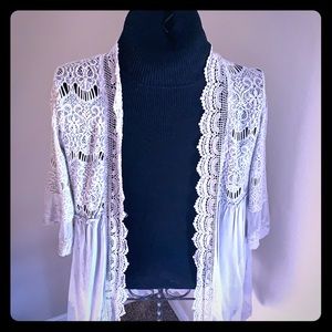 BKE Boutique flyaway cardigan